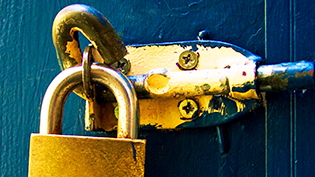 Locked door