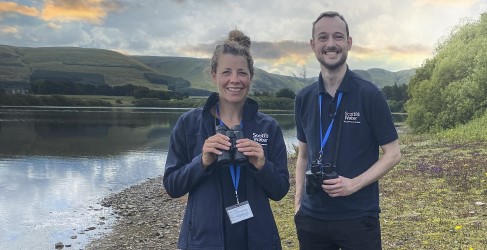 Gladhouse Reservoir in Midlothian welcomes two new 'reservoir rangers' 