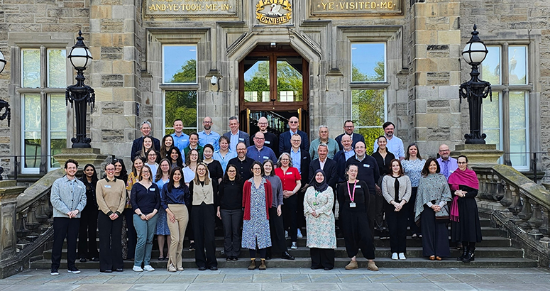 Members of the Climate Ready Infrastructure Scotland Forum gathered to sign a landmark climate resilience agreement
