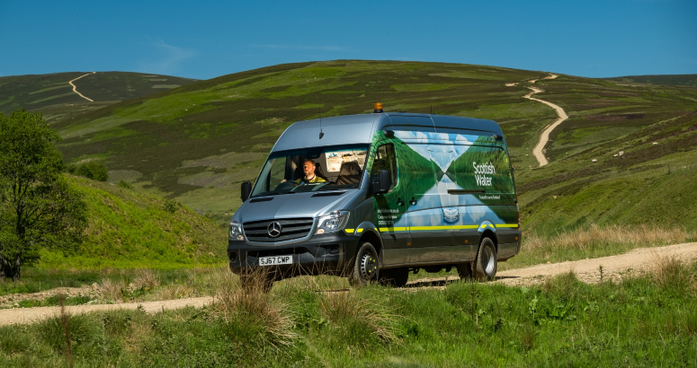 Scottish Water van 
